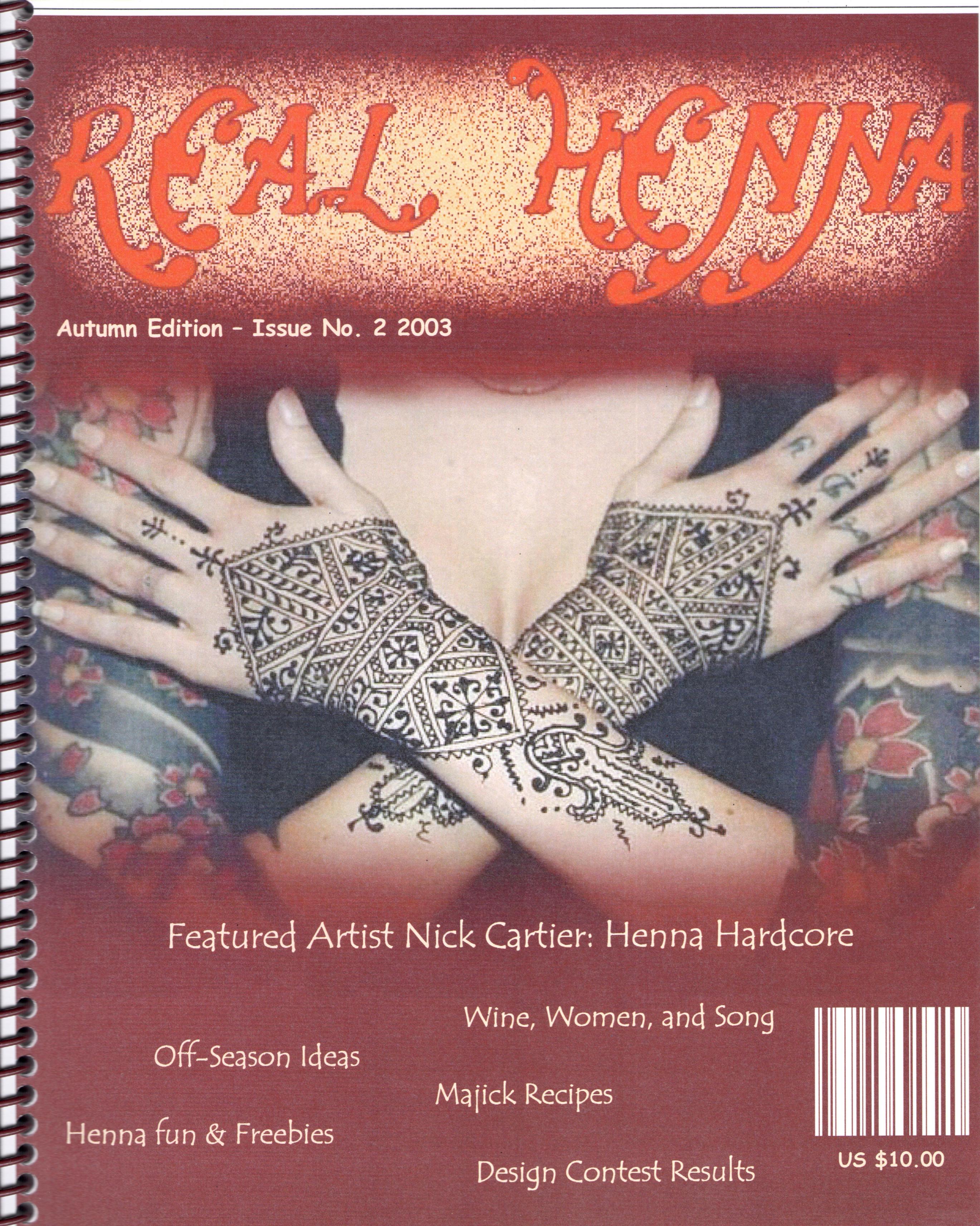 Real Henna issue 3 cover